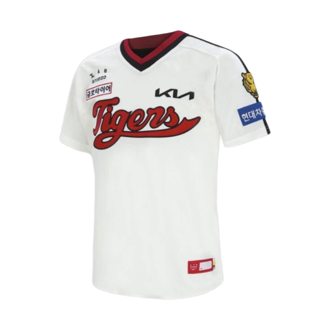 기아 타이거즈 x 아이앱 스튜디오 아이콘 유니폼 화이트 (논 마킹 버전)(Kia Tigers x IAB Studio Icon Uniform White (Non Marking Ver.))