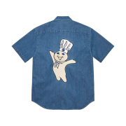 Supreme Doughboy S/S Work Shirt Denim - 22FW