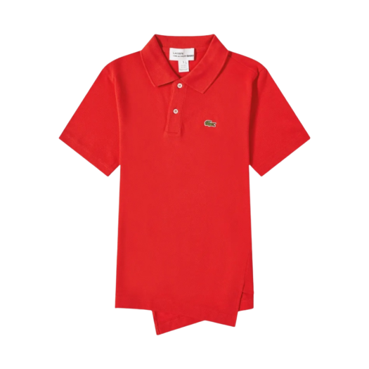 Comme des Garcons Shirt x Lacoste Polo Shirt Red