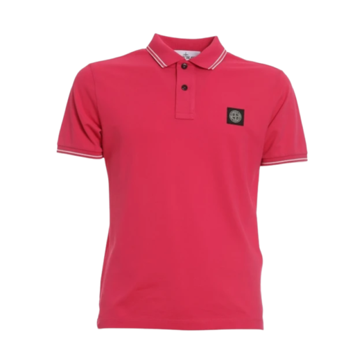 Stone Island 22S18 Polo Shirt Cyclamen - 23SS