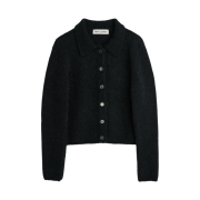 (W) Our Legacy Mazzy Polo Alpaca Black