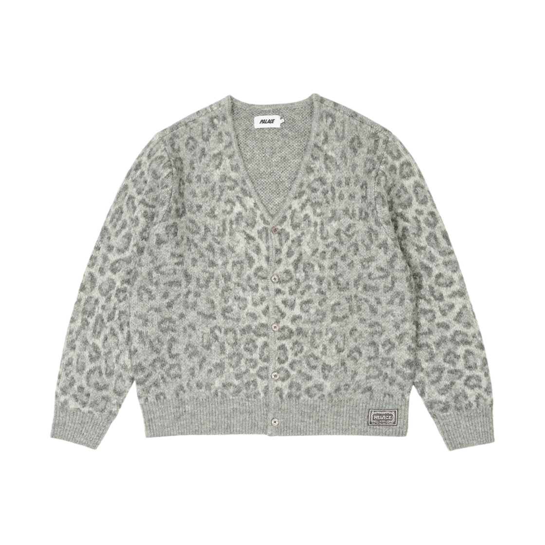 팔라스 칠 가디건 스노우 레오파드 - 23FW(Palace Chill Cardigan Snow Leopard - 23FW) - 1