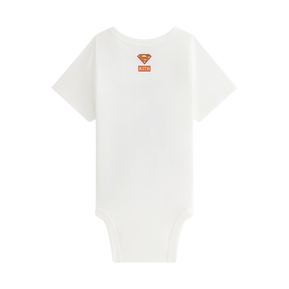 (유아) 키스 x 슈퍼맨 체인 빈티지 바디수트 화이트((Baby) Kith x Superman Chains Vintage Bodysuit White) - 2