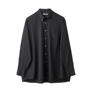 Our Legacy Borrowed BD Shirt Black Voile