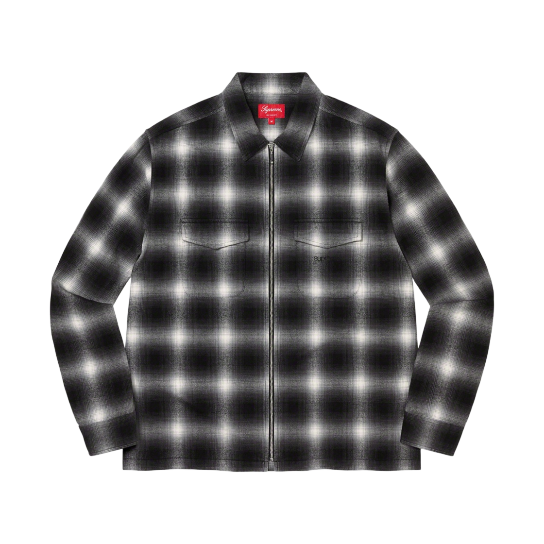 トップス Studded Shadow Plaid Zip Up Shirt Supreme Studded Shadow Plaid Zip Up Shirt Green Men's - FW25 - US