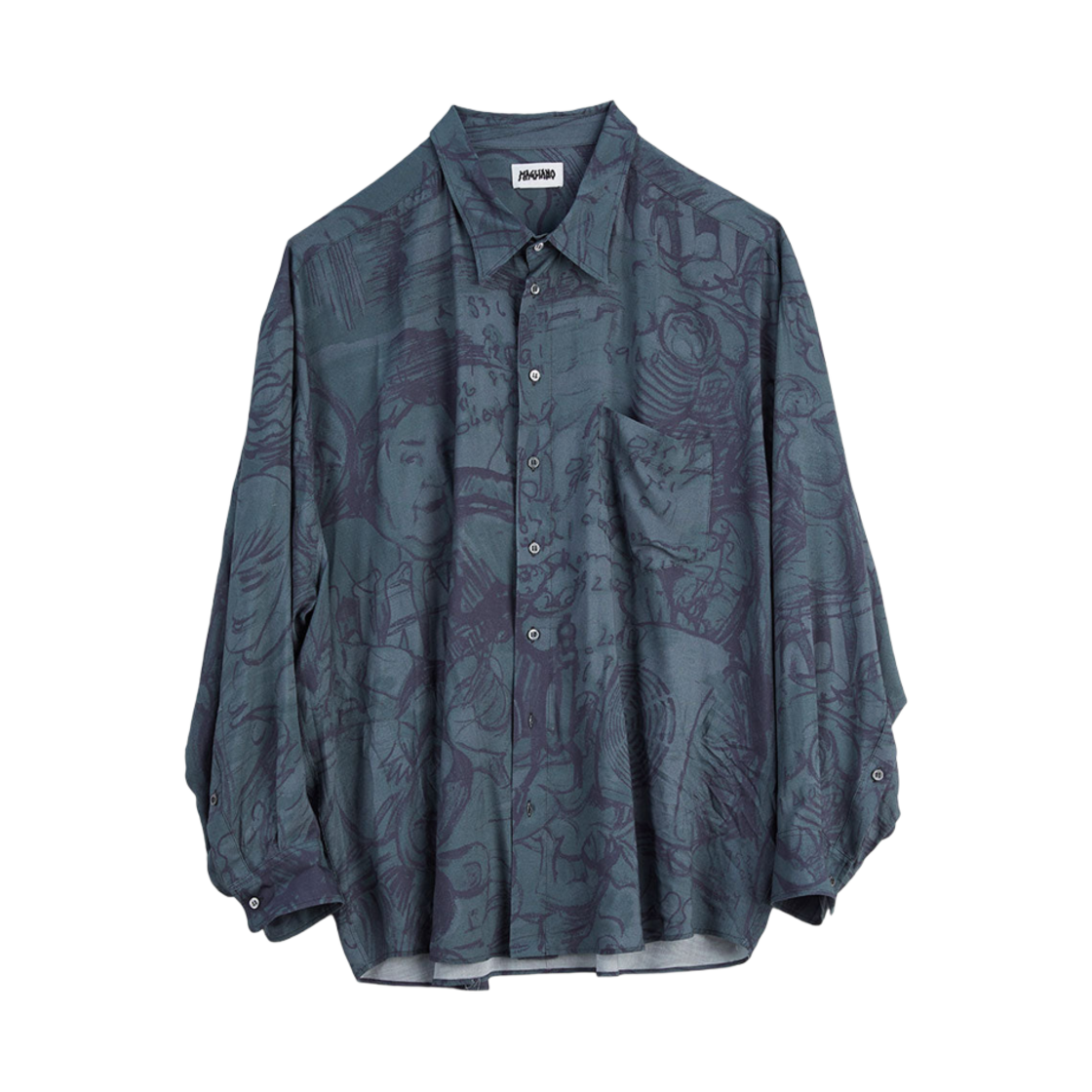 마리아노 알다스 트위스티드 셔츠 드리미 블랙(Magliano Alda's Twisted Shirt Dreamy Black)