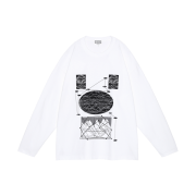 Cav Empt FK Dfet Big Long Sleeve T-Shirt White - 25SS