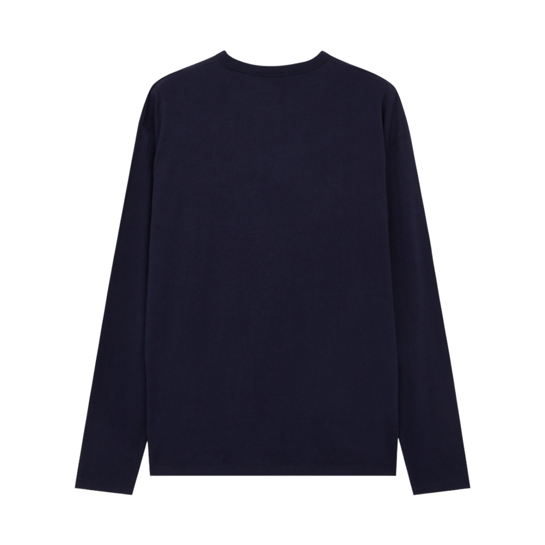 메종 키츠네 폭스 헤드 패치 레귤러 롱슬리브 티셔츠 네이비(Maison Kitsune Fox Head Patch Regular Long Sleeve T-Shirt Navy) - 2