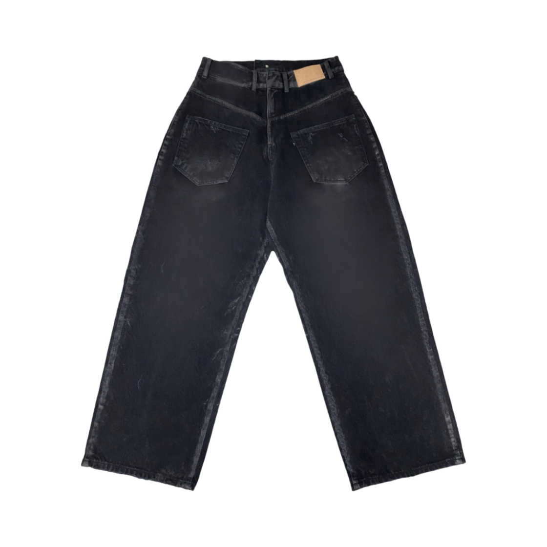 프로젝트 G/R 백워드 데님 팬츠 블랙(Project G/R Backward Denim Pants Black)