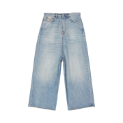 (W) Balenciaga Low Crotch Jeans Light Indigo