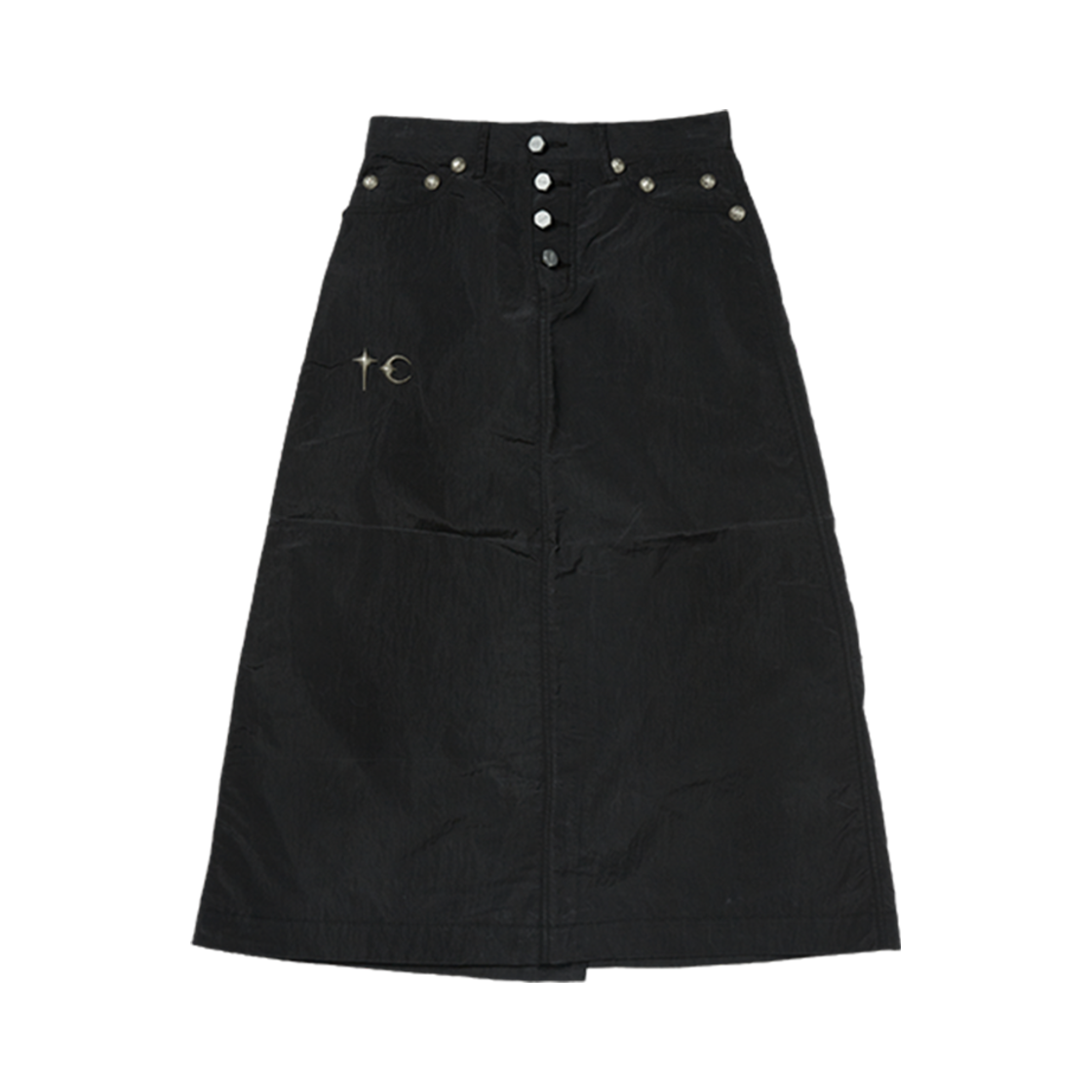 (W) 떠그 클럽 스케어드 바이오 아미 스커트 블랙((W) Thug Club Scarred Bio Army Skirt Black)