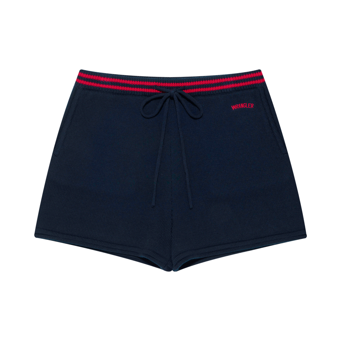랭글러 (W) 니트 쇼츠 네이비(Wrangler (W) Knit Short Pants Navy)