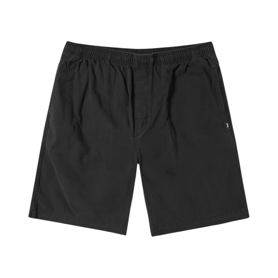 112220 Stussy Brushed Beach Shorts Black