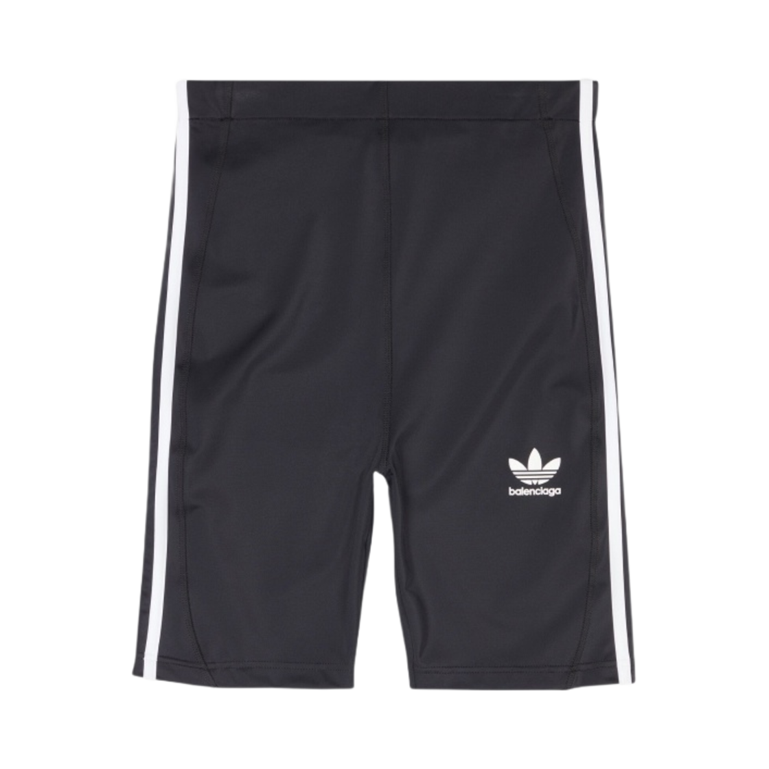 (W) 발렌시아가 x 아디다스 사이클링 쇼츠 블랙((W) Balenciaga x Adidas Cycling Shorts Black) - 1