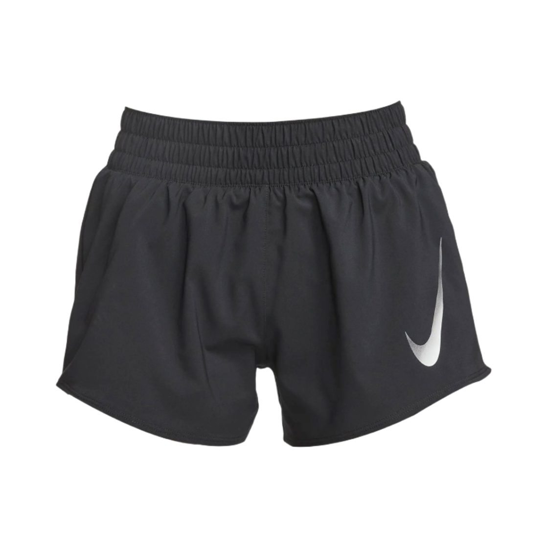 (W) 나이키 스우시 브리프 라인드 러닝 쇼츠 블랙 - US/EU((W) Nike Swoosh Brief Lined Running Shorts Black - US/EU) - 1