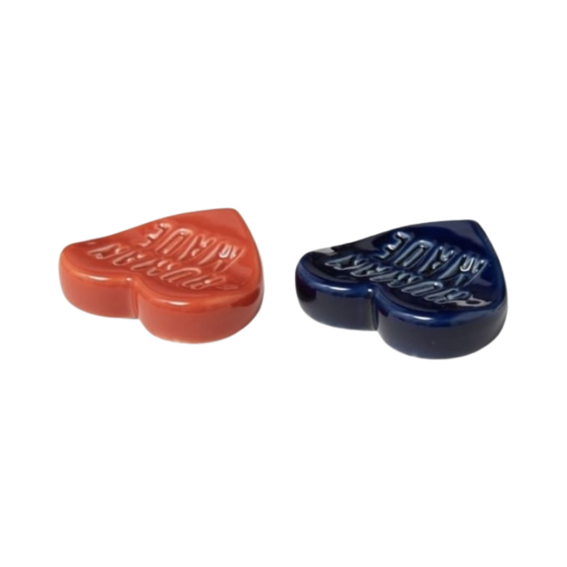 휴먼 메이드 하트 찹스틱 레스트 레드 블루 (2개 세트)(Human Made Heart Chopstick Rest Red Blue (Set of 2)) - 3