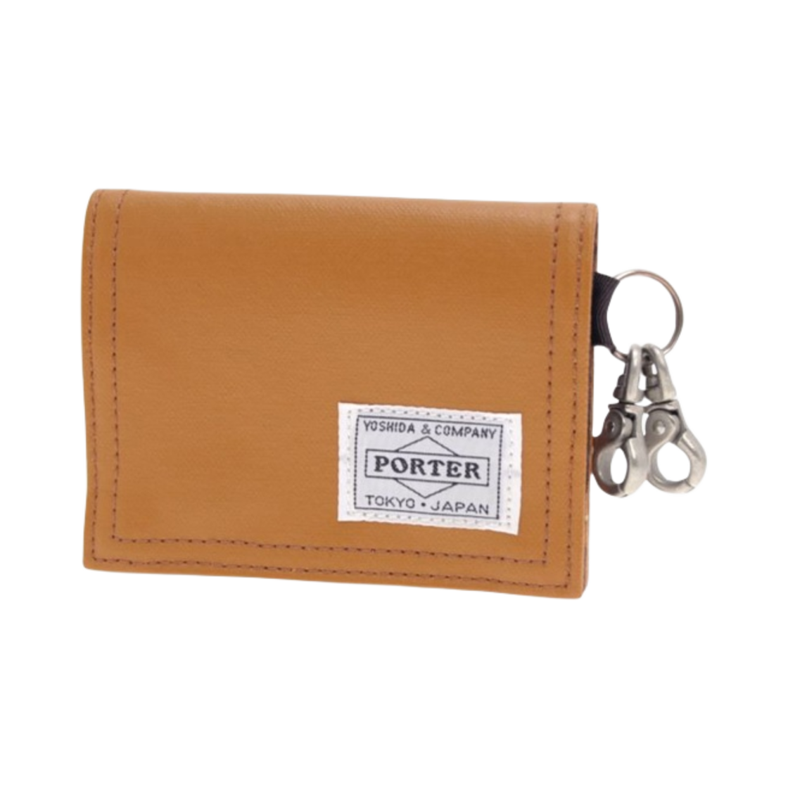 707-08230 Porter Freestyle Coin Case Camel