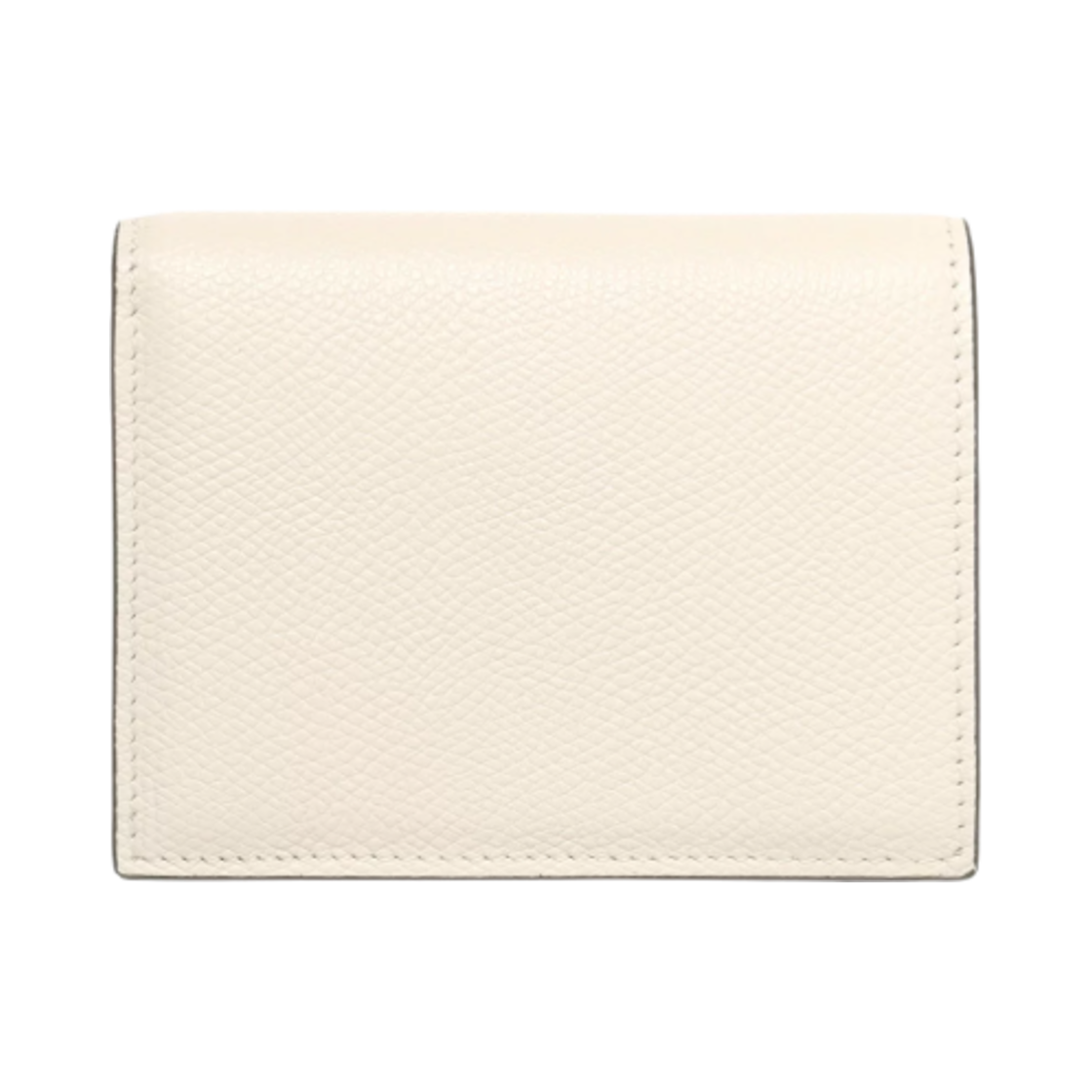 P0R39SNPI16 Valentino Compact Vlogo Signature Grainy Calfskin Wallet Light Ivory - #3
