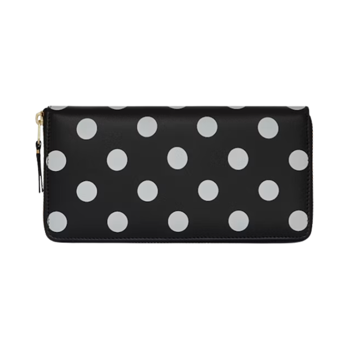 SA0110PD Comme des Garcons SA0110PD Polka Dot Wallet Black