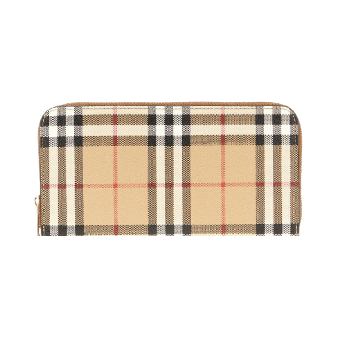 버버리 빈티지 체크 집어라운드 월렛 아카이브 베이지(Burberry Vintage Check Ziparound Wallet Archive Beige) - 1