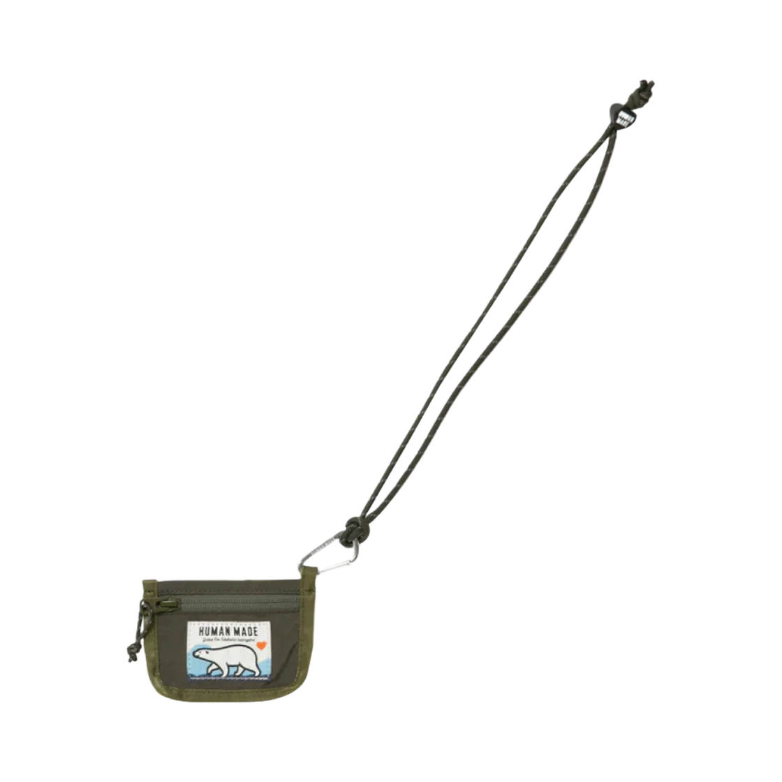 휴먼 메이드 나일론 카드 케이스 올리브 드랩(Human Made Nylon Card Case Olive Drab)