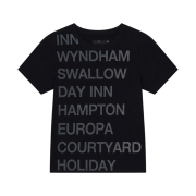 [KREAM 단독] Safarispot Women 1/2 Highway Inn T-Shirt Black White