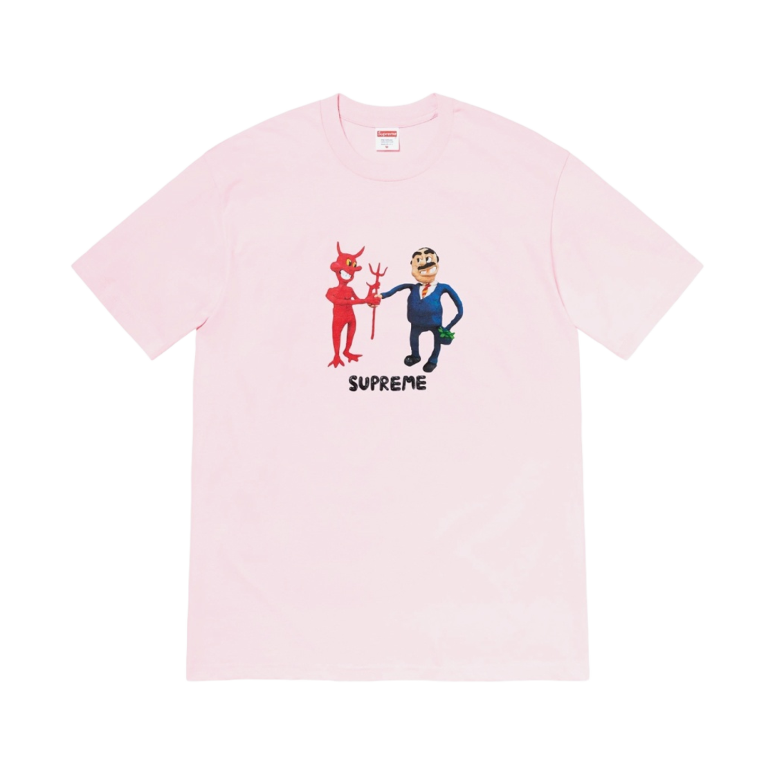 슈프림 비즈니스 티셔츠 라이트 핑크 - 23SS(Supreme Business T-Shirt Light Pink - 23SS) - 1