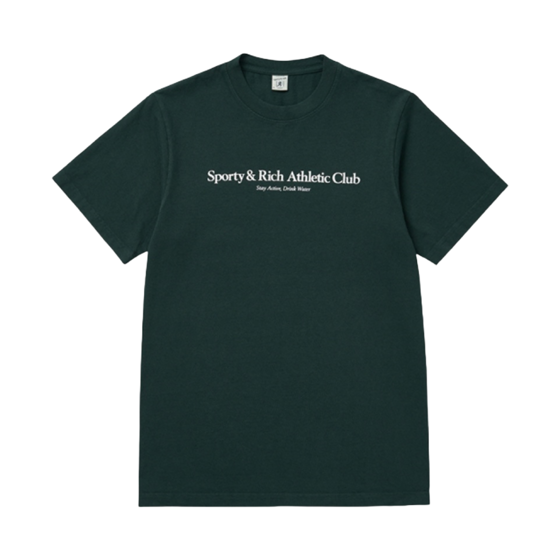 스포티 앤 리치 애슬레틱 클럽 티셔츠 포레스트(Sporty & Rich Athletic Club T-Shirt Forest) - 1