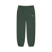 Stussy Overdyed Stock Logo Pants Forest