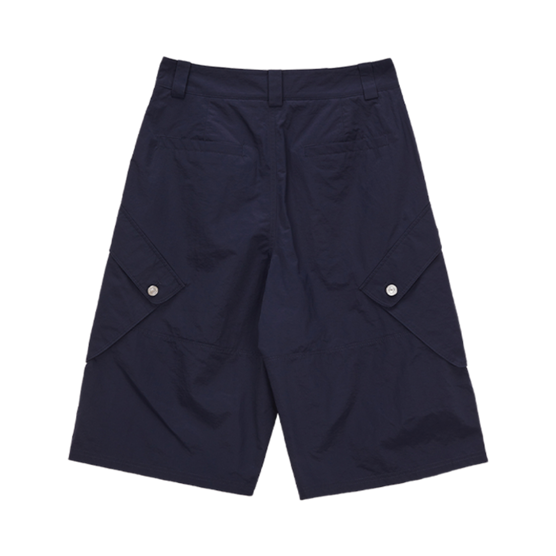 (W) 마뗑킴 카고 버뮤다 팬츠 네이비((W) Matin Kim Cargo Bermuda Pants Navy) - 2