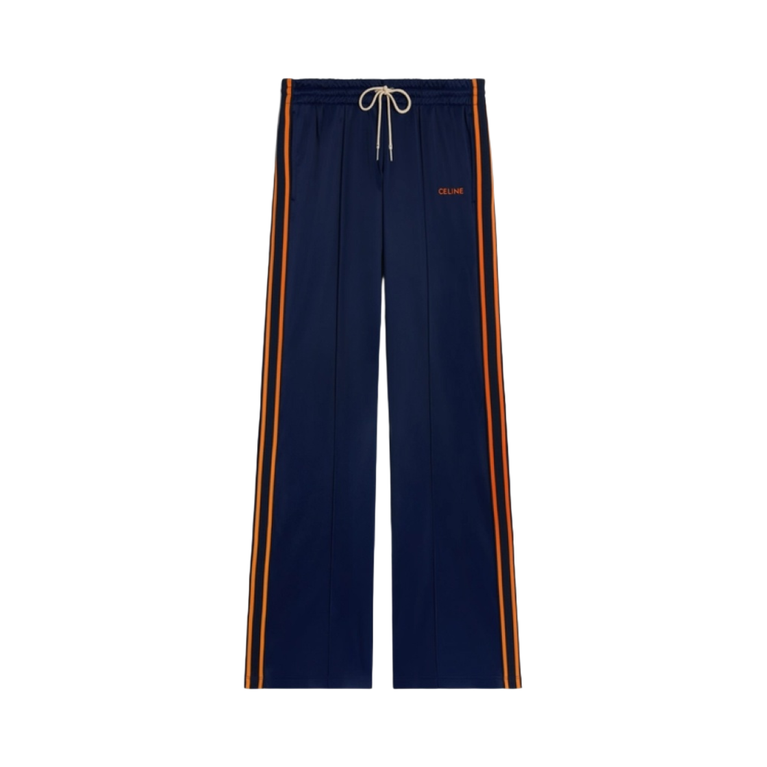 (W) 셀린느 빈티지 더블 저지 트랙수트 팬츠 네이비 오렌지
