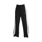 (W) Jordan Knit Track Pants Black White - Asia