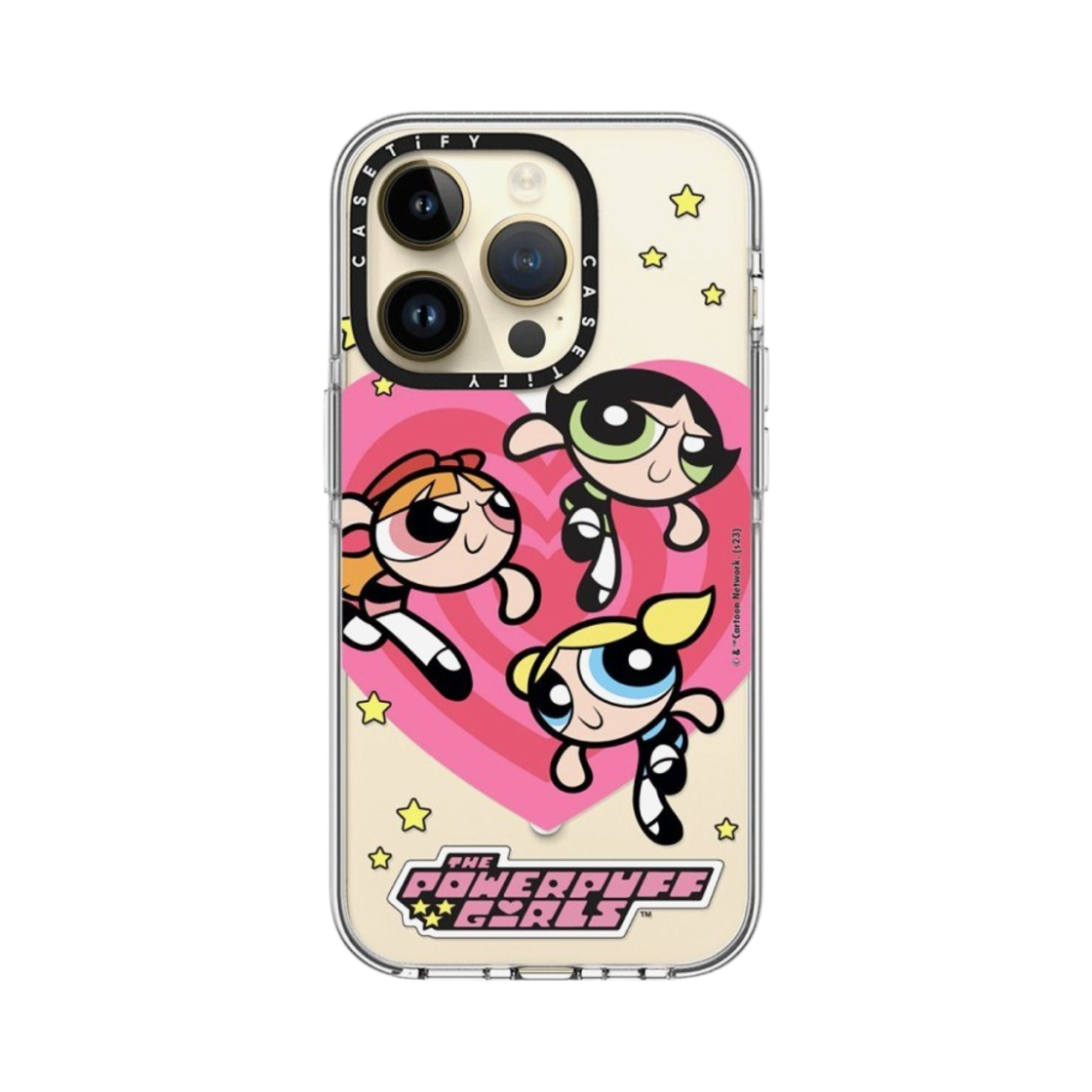케이스티파이 x 파워퍼프걸 아이폰 하트 클리어 케이스 클리어(Casetify x The Powerpuff Girls iPhone Heart Clear Case Clear) - 4