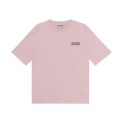 (W) Ganni Relaxed Logo T-Shirt Sweet Lilac