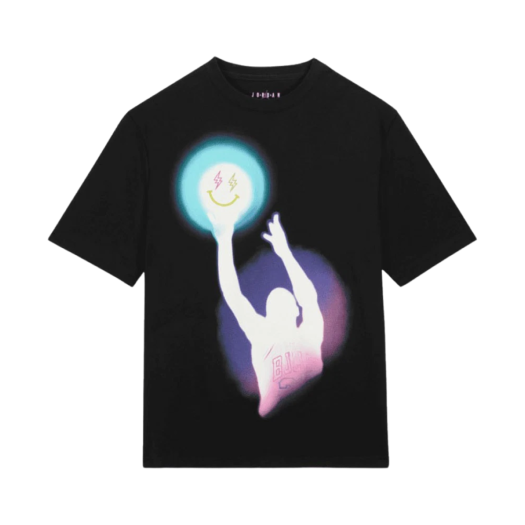 Jordan x J Balvin S/S T-Shirt Black - Asia