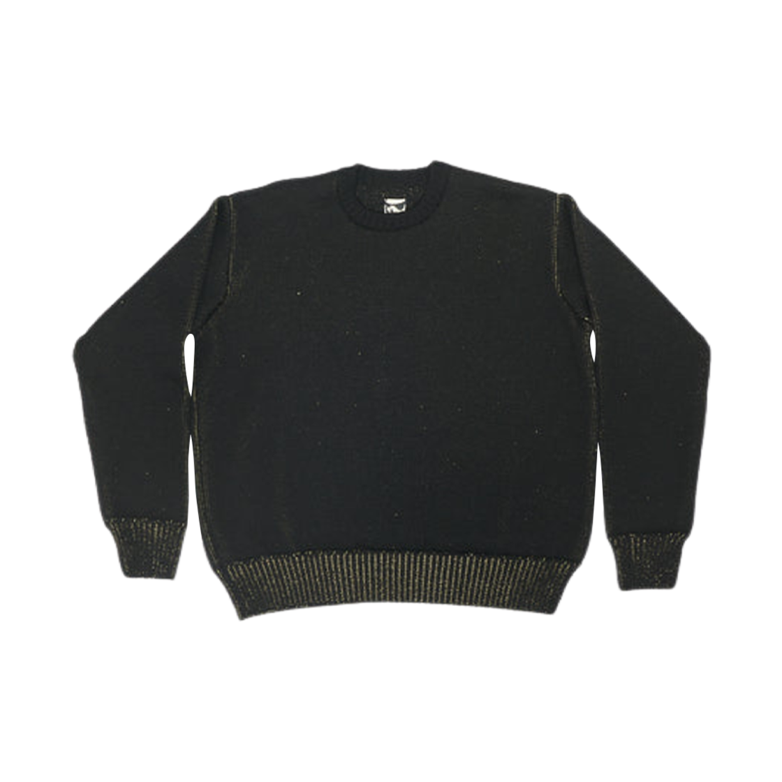 GR10K ์์๋ฆฌ์ค ์ปดํฉํธ ๋ํธ ์ค์จํฐ ํค๋ ๋ธ๋(GR10K Aimless Compact Knit Sweater Herren Black)