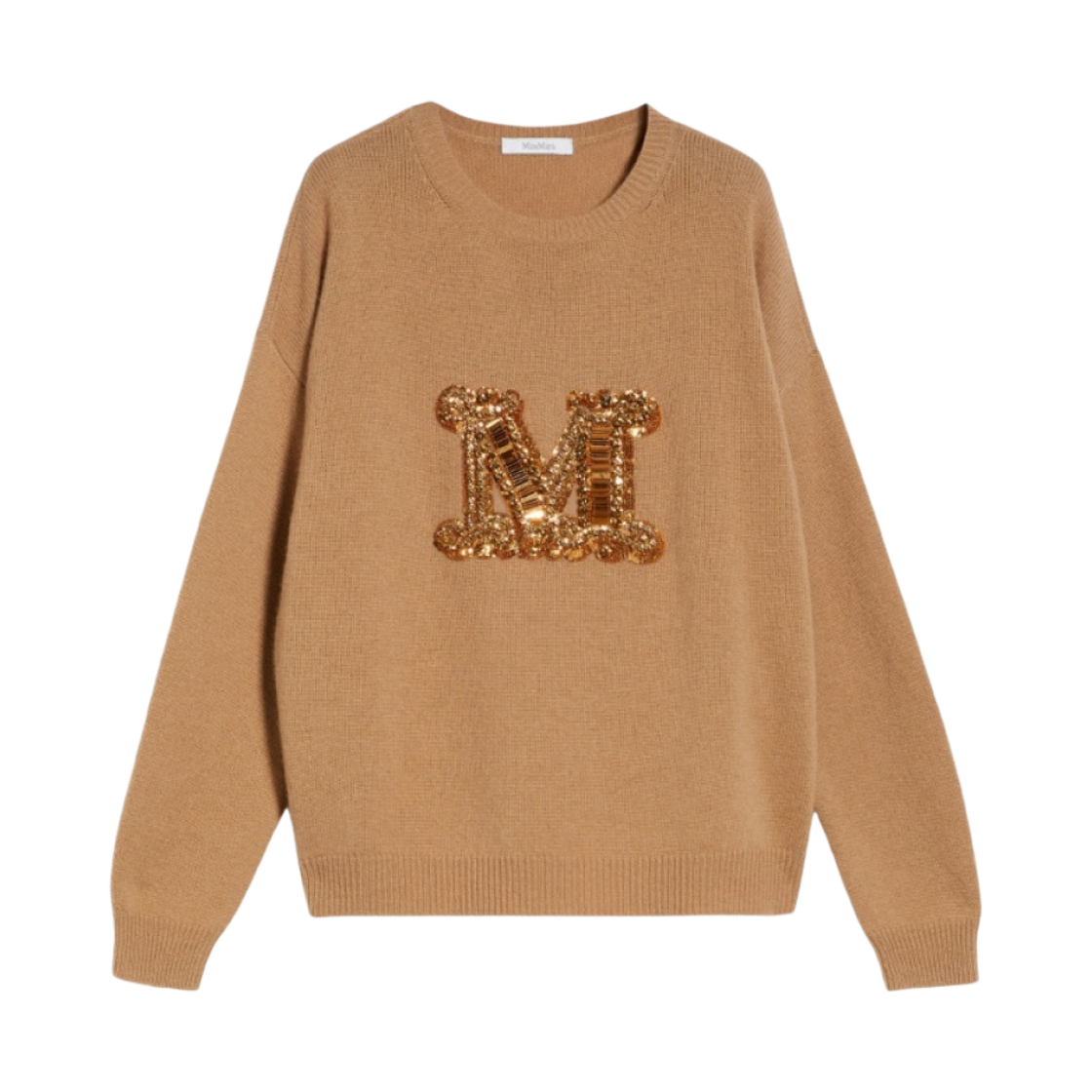 PALATO-003 (W) Max Mara Palato Wool Sweater Camel