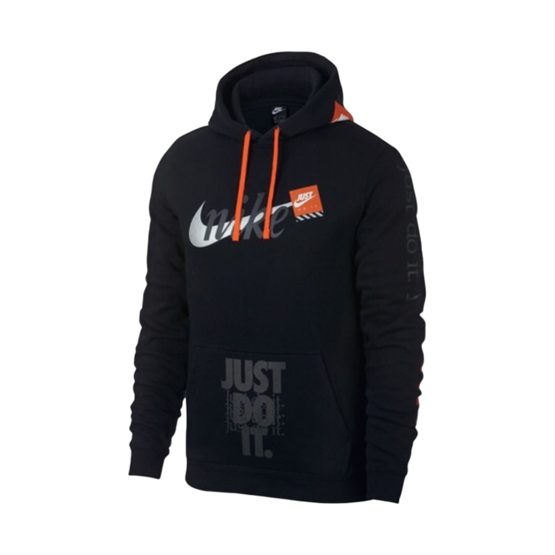 AV5905-010 Nike JDI Club Pullover Hoodie Black