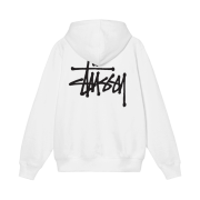 Stussy Basic Stussy Hoodie White 2022