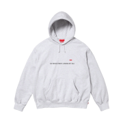 Supreme London Shop Small Box Hooded Sweatshirt Ash Grey - 23FW