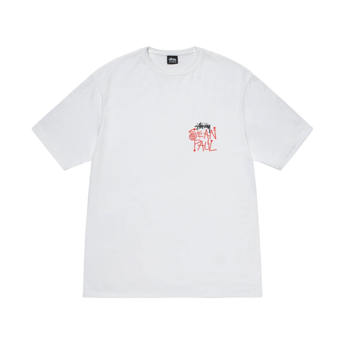 스투시 x 션 폴 티셔츠 화이트(Stussy x Sean Paul T-Shirt White) - 2