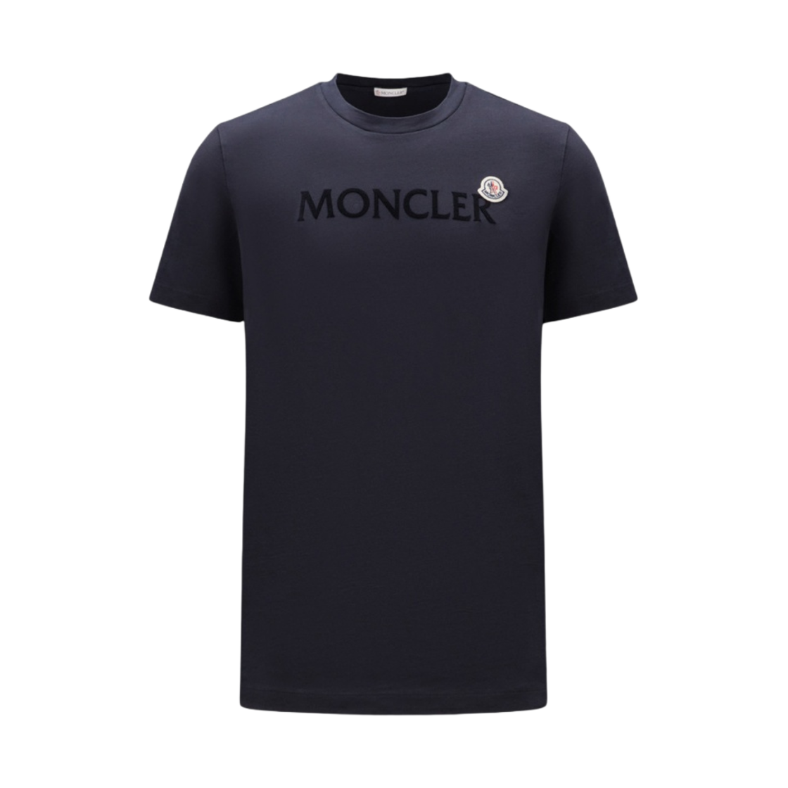몽클레르 로고 티셔츠 나이트 블루 - 23FW(Moncler Logo T-Shirt Night Blue - 23FW) - 1