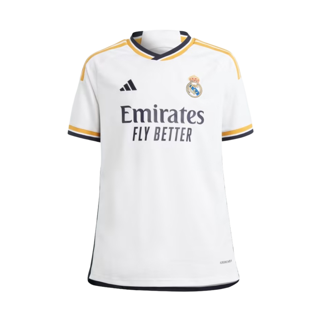 IB0011 (Kids) Adidas Real Madrid 2023/24 Home Jersey White - KR Sizing (Non Marking Ver.)