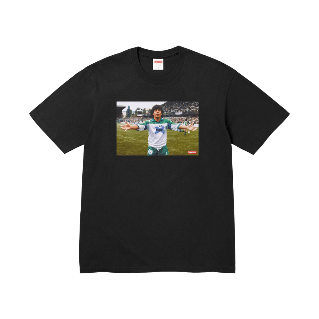 슈프림 마라도나 티셔츠 블랙 - 24SS(Supreme Maradona T-Shirt Black - 24SS)