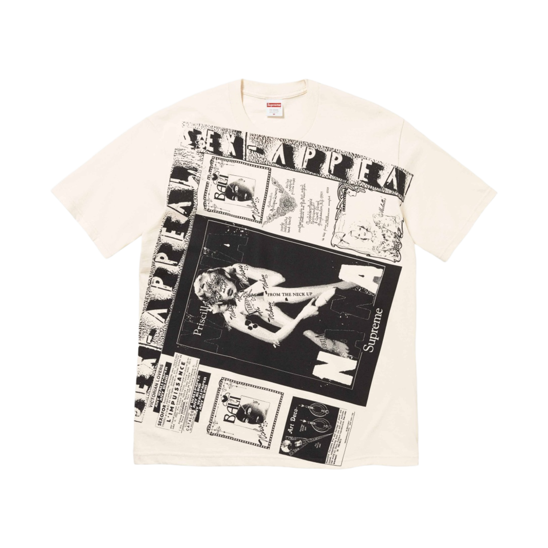 슈프림 콜라주 티셔츠 내츄럴 - 24SS(Supreme Collage T-Shirt Natural - 24SS) - 1
