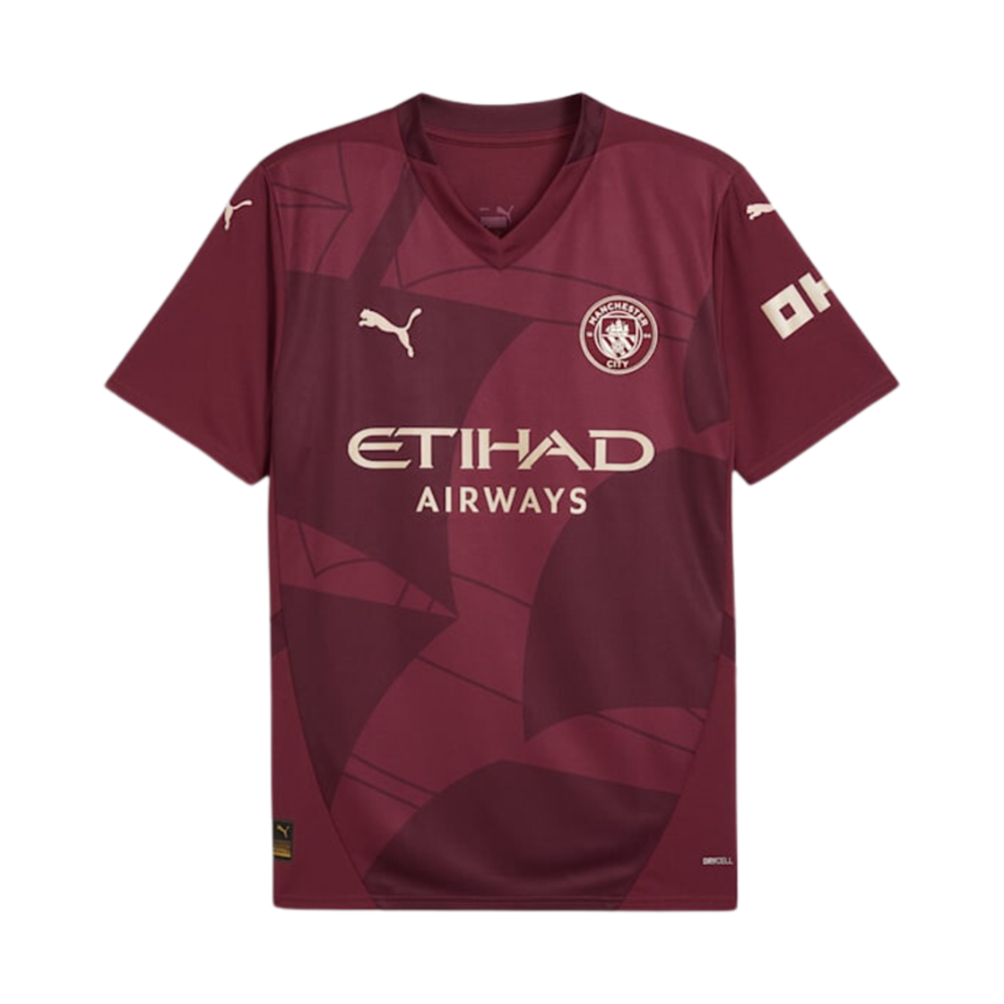 푸마 맨체스터 시티 2024/25 써드 저지 다크 재스퍼 (논 마킹 버전)(Puma Manchester City 2024/25 Third Jersey Dark Jasper (Non Marking Ver.))