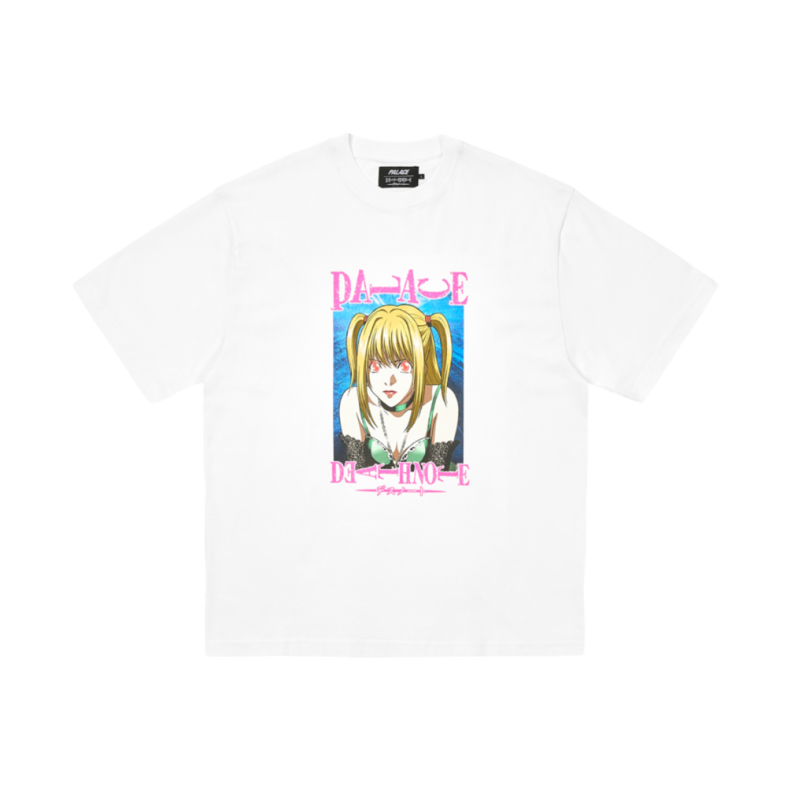 팔라스 x 데스 노트 티셔츠 화이트 - 25SS(Palace x Death Note T-Shirt White - 25SS)