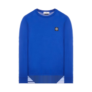Stone Island 22713 Garment Dyed Long Sleeve T-Shirt Ultramarine Blue - 23FW
