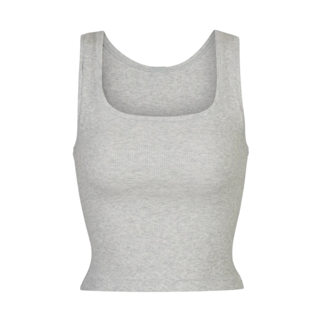 (W) 스킴스 코튼 립 탱크 라이트 헤더 그레이((W) Skims Cotton Rib Tank Light Heather Grey) - 1