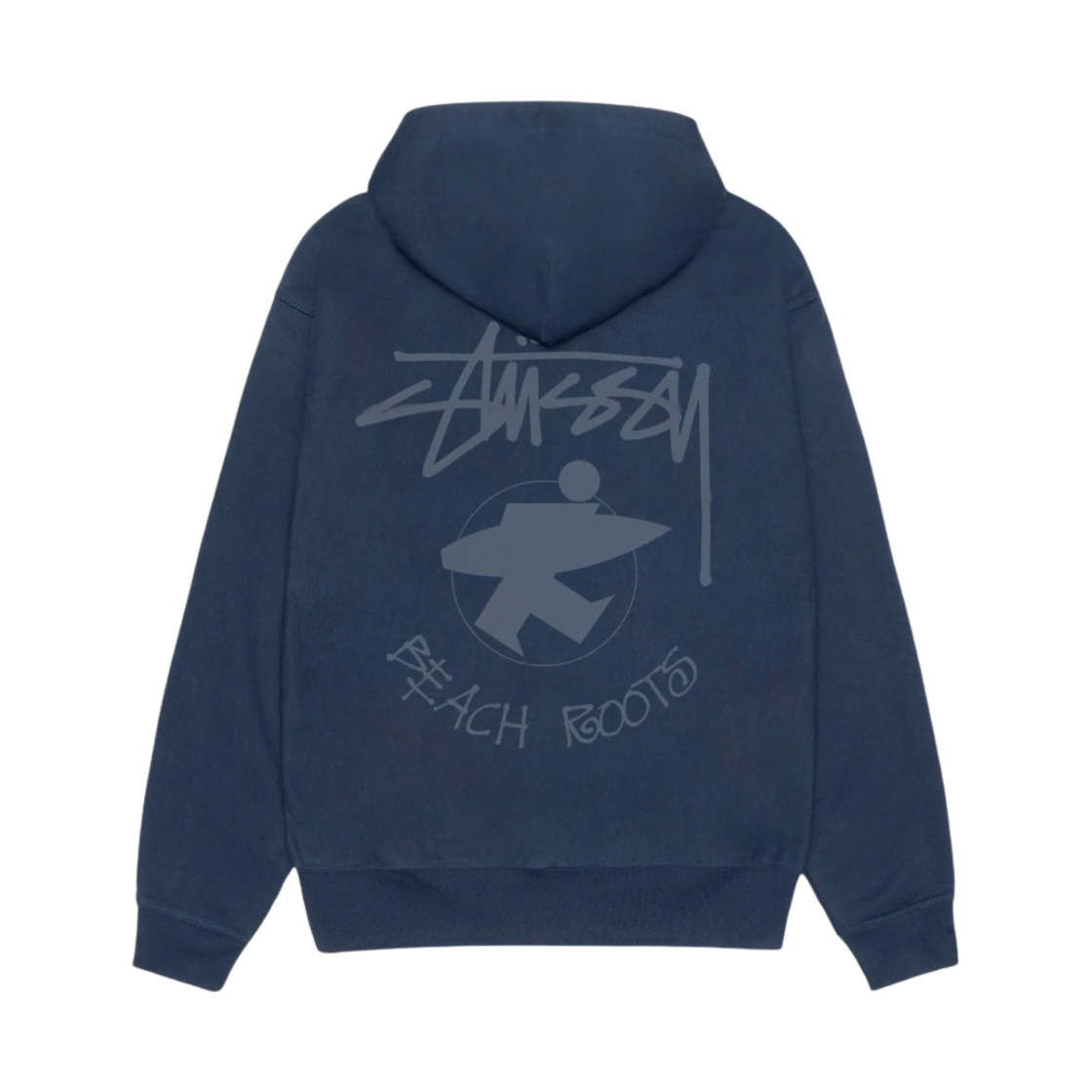 스투시 비치 루트 후드 집업 네이비(Stussy Beach Roots Zip Hoodie Navy)